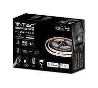 Ruban LED V-TAC 5m RGB+CCT WiFi IP65 Alexa Google