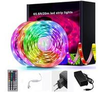 Ruban LED Wabecil Bleutooth 15M 270LEDs 3×5M Contrôlé par APP-Multicolore Multicolore G