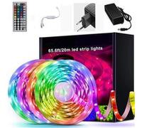 Ruban LED Wabecil Bleutooth 20M 4×5M 360LEDs Contrôlé par APP-Multicolore Multicolore G
