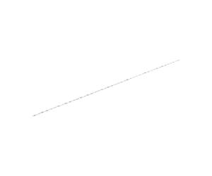 Ruban lumineux FSTRIPE LED 27W en matière synthétique blanc 5000x6mm