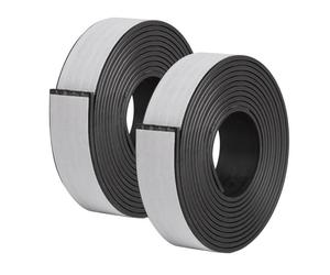 Ruban Magnétique Autocollant B Ultra Puissant - Pack de 2 rouleaux - 20mm x 2m - Adhésif 3M