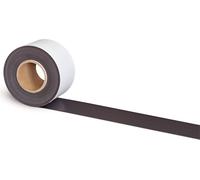 Ruban magnétique MAUL PET 1 pièce 40 g/cm² magnétique autocollant inscriptible 10 m x 10 cm x 1 mm marron