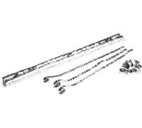 Ruban métallisé Magic FX 5 m x 0,85 cm - Argent - Serpetins métalliques