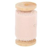 ruban mousseline soie effiloché 5cmx5m rose poudré - artifetes 91749 Rose G