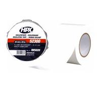 Ruban PVC Blanc pour électricien 50mm x 20m HPX - IW5020