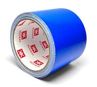 Ruban Réparation Bâche PVC et Toile de Store 8cm x 5m Bleu Adhésif