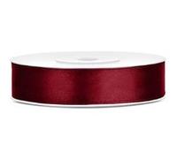 ruban satin double face 12mmx25m lie de vin - générique ts12-082 Marron G