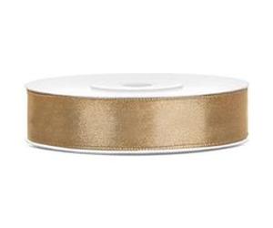 ruban satin double face 12mmx25m or - générique ts12-019j Jaune G