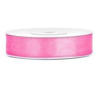 ruban satin double face 12mmx25m rose - générique ts12-081 Rose G
