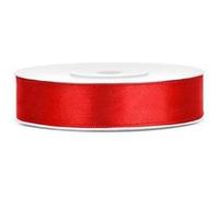 ruban satin double face 12mmx25m rouge - générique ts12-007 Rouge G
