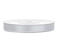ruban satin double face 6mmx25m argent - générique ts6-018 Gris G