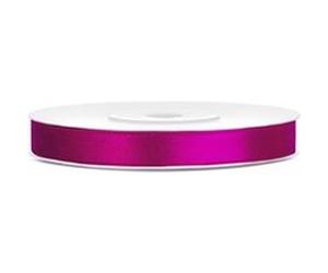 ruban satin double face 6mmx25m fuchsia - générique ts6-080 Rose G