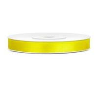 ruban satin double face 6mmx25m jaune - générique ts6-084 Jaune G