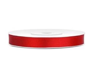 ruban satin double face 6mmx25m rouge - générique ts6-007 Rouge G