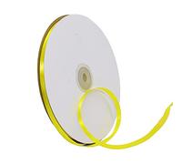 Ruban Satin Jaune Citron Fin 6mm,91m Polyester Ruban Satin,Ruban Cadeau Emballage,Ruban Noel Ruban Tissu pour Ballon,Couture,Nœuds,Artisanat,Bouquet,Décoration de Mariage,Voitures,Anniversaire,Gâteau