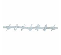 Ruban Satin Motifs Naissance Bleu 4 Mètres - Rayher