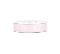 Ruban Satin Rose Pastel 12mm x 25m