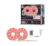 Paulmann 70535 Strip LED SimpLED Smart Home Zigbee RGB Kit complet 10m 26W 900lm 30LEDs/m RGB 36VA profilé pour bandes lumineuses