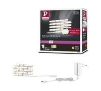 Paulmann 78861 SimpLED LED Strip Full-Line COB Kit complet 1,5m 7W 750lm 384LEDs/m 3000K 12VA blanc métal