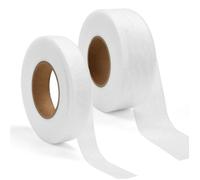 Ruban Thermocollant Ourlet - 2 pièce, Ruban Thermocollant Ourlet 64m*2cm/64m*4cm - Rideau/Sans Couture QIEDOVIEY