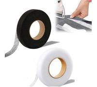 Ruban thermocollant pour ourlet-Bande adhésive sans couture pour vêtements, rideaux, pantalons-2 rouleaux,64mx20 mm