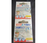 Ruban Toile adhésive Tesa Perfect 38 mm x 2.75 m blanc Lot De 6 Neuf