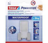 1 crochet métal spécial rasoir + 2 powerstrips - waterproof