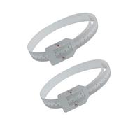 Rubans à mesurer en plastique Échelle double cm/pouce avec trou de suspension carré à utiliser pour le de tête de l ' enfant Paquet double de ruban à mesurer