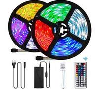Rubans Led Étanche 10M 5050 Led RGB - Multicolore - Télécommande Infrarouge 44 touches Multicolore G