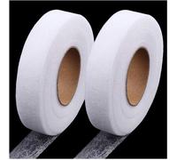 Rubans Thermocollants - OTBACT - 60M x 2CM - Blanc - Non Tissé - Couture Facile