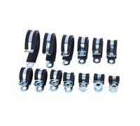 Rubber Lined P-Clip for Secure Pipe and Cable Fixing | Firm Grip for Tubing Assembly Applications(38MM)