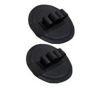 Rubber Shower Scrubber, Double Sided Body Washer, Quick Drying Scrubbers | Quick Drying Rubber Material, Gentle Double Sided Texture, 2 Piece Set, for Men Women Back Shoulders Arms Legs Bathroom
