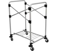 Rubbermaid 1871643 Cadre Rubbermaid pour chariot pliable X-Cart, 150 litres, gris