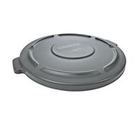 Rubbermaid BRUTE Couvercle empilable Ø 400 mm pour bac polyvalent 38 L Gris foncé - 1 pièce
