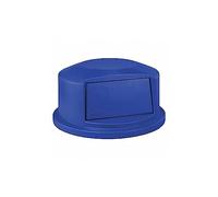 Rubbermaid Commercial brute rond en polyéthylène à haute densité dôme Top, 44 Gallon, bleu, 1