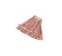 Rubbermaid Commercial FGD21206RD00 Tête de balai à franges Super Stitch Bandeau 2,5 cm Rouge Taille M