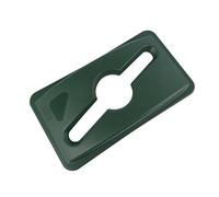 Rubbermaid Commercial Products 1788373 Couvercle de recyclage pour conteneur Slim Jim Vert