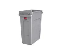 Bac Collecteur de déchets pour professionnels 60 litres Slim Jim - Gris