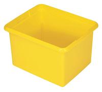 Rubbermaid Commercial Products Bac de rangement en polypropylène Jaune