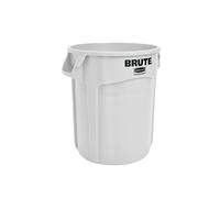 Rubbermaid Collecteur BRUTE 37,9 litres en PP blanc
