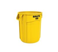 Rubbermaid Poubelle BRUTE – Qualité professionnelle 75 L – Jaune