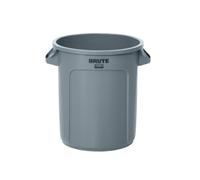 Collecteur BRUTE 37,9 litres, en PP, gris