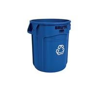 Grande Poubelle Qualité Professionnelle Multi Usages 75 litres - Bleu