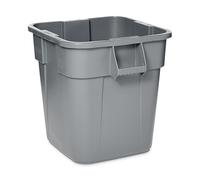 Collecteur BRUTE 106 litres, carré, en PP, gris