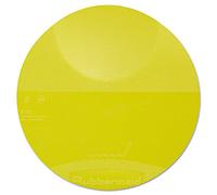 Rubbermaid Commercial Products Commercial couvercle pour bac de conservation en plastique rond 3,8 litres, jaune