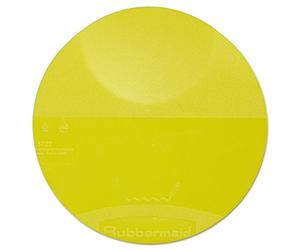 Rubbermaid Commercial Products Commercial couvercle pour bac de conservation en plastique rond 3,8 litres, jaune