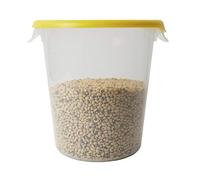 Rubbermaid Commercial Products Commercial couvercle pour bac de conservation en plastique rond 7,6 litres, jaune