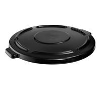 Rubbermaid Commercial Products Commercial FG264560WHT Brute Lldpe rond déchets Couvercle - Gris, blanc, 1
