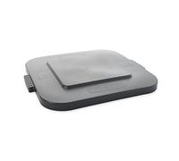 Rubbermaid Couvercle plat NWL Brute FG352700GRAY Gris pour conteneur 105 l