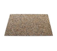 Rubbermaid Commercial Products Commercial Products FG400400ROCK 170 l Panneau d'agrégat pour collecteur de déchets, Galet